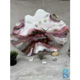   "Red-Marble" egyedi prémium falióra-kép 115cm x 85cm x 3,5cm