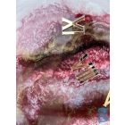 "Red-Marble" egyedi prémium falióra-kép 115cm x 85cm x 3,5cm