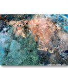  "Storm" 24cm X 30cm akril, epoxy kép     (kézzel készített, kézműves, egyedi, modern, festmény, absztrakt, falikép, kortárs, dekoráció)