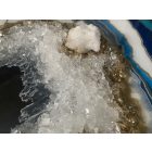 "Blue & White Geode"  falikép