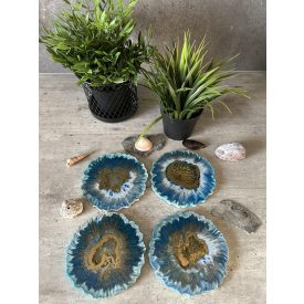 Poháralátét 4 db-os szett 