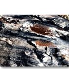  "Iced Earth II. " 38cm X 46cm absztrakt texturált akril festmény (kézzel készített, egyedi, modern, festmény, absztrakt, falikép, kézműves, kortárs, dekoráció)