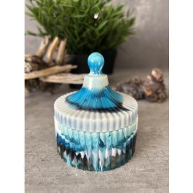 Ékszertartó doboz epoxy gyantából