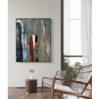 "Contrast" 40cm x 50 cm absztrakt festmény