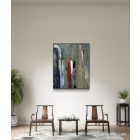 "Contrast" 40cm x 50 cm absztrakt festmény