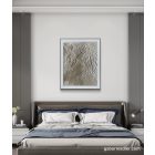 ELKELT! "Golden waves" 40cm x 50cm texturált kép vegyes technika.