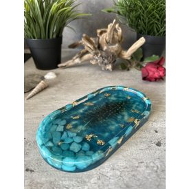 Ékszertartó epoxy gyantából