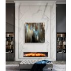 "Melting point"  40cm x 40cm absztrakt festmény
