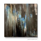 "Melting point"  40cm x 40cm absztrakt festmény