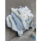 "Skyblue" egyedi prémium falióra-kép 98cm x 65cm x 2,5cm