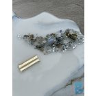 "Skyblue" egyedi prémium falióra-kép 98cm x 65cm x 2,5cm