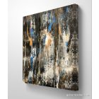 "Iced Earth" 40cm x 40cm absztrakt festmény