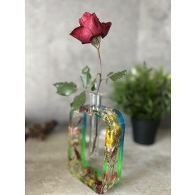 Váza epoxy gyantából 