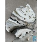 "Ivory Marble" egyedi prémium falióra-kép 115cm x 85cm x 3,5cm