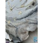 "Ivory Marble" egyedi prémium falióra-kép 115cm x 85cm x 3,5cm